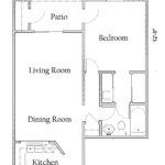 1 Bedroom 1 Bath with Washer/Dryer Connections